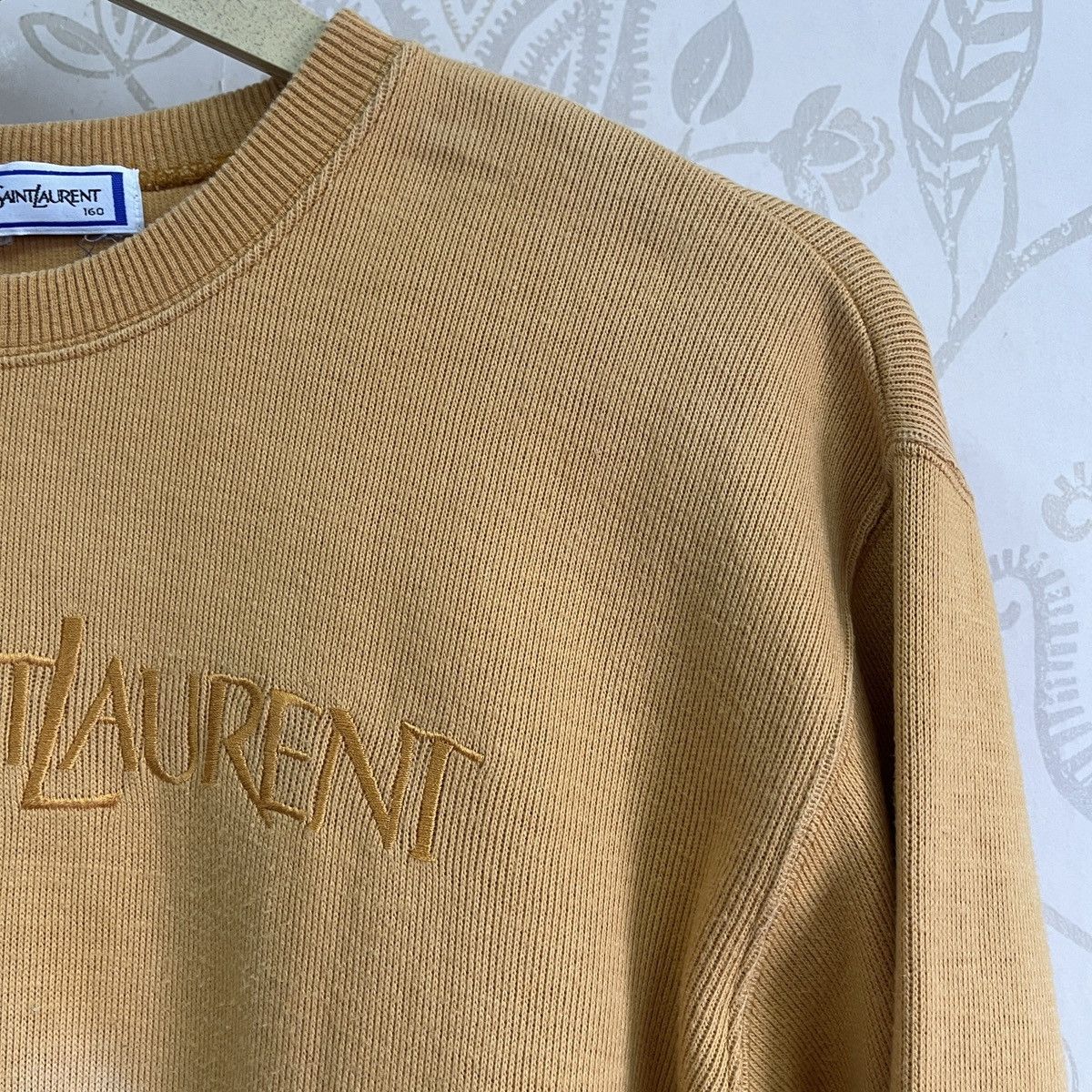 Sun Faded Vintage Yves Saint Laurent Sweater - 7