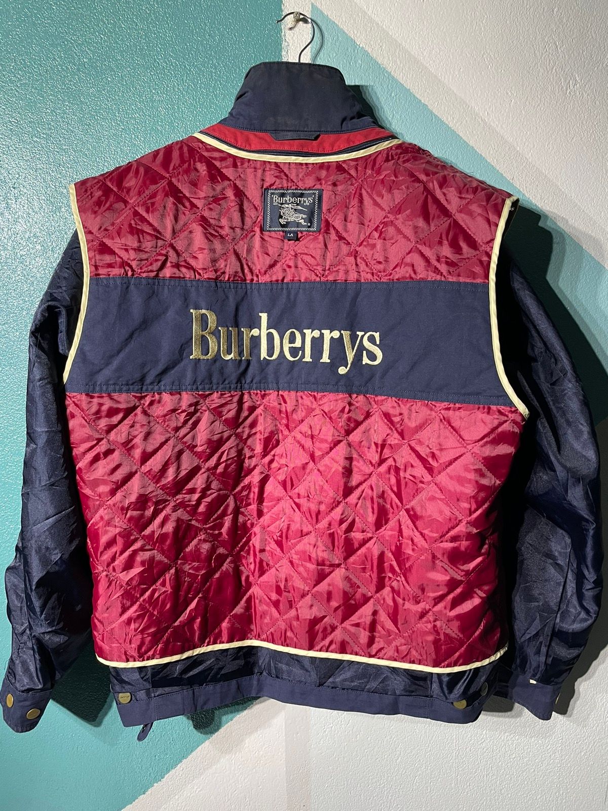 DELETE IN 24h‼️ Burberry reversible big logo jacket - 1