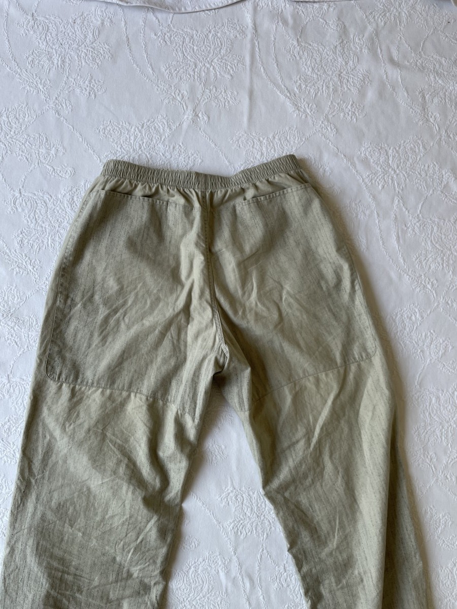 Christophe Lemaire - Soft Cotton Blend AW01 Relaxed pants - 7