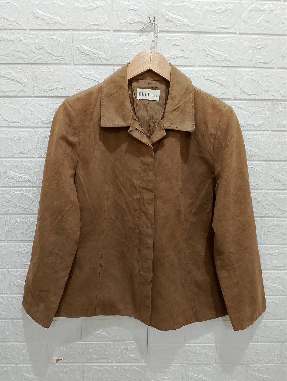 Archival Clothing - BELL AMICA Brown Japan Brand Jacket - 2