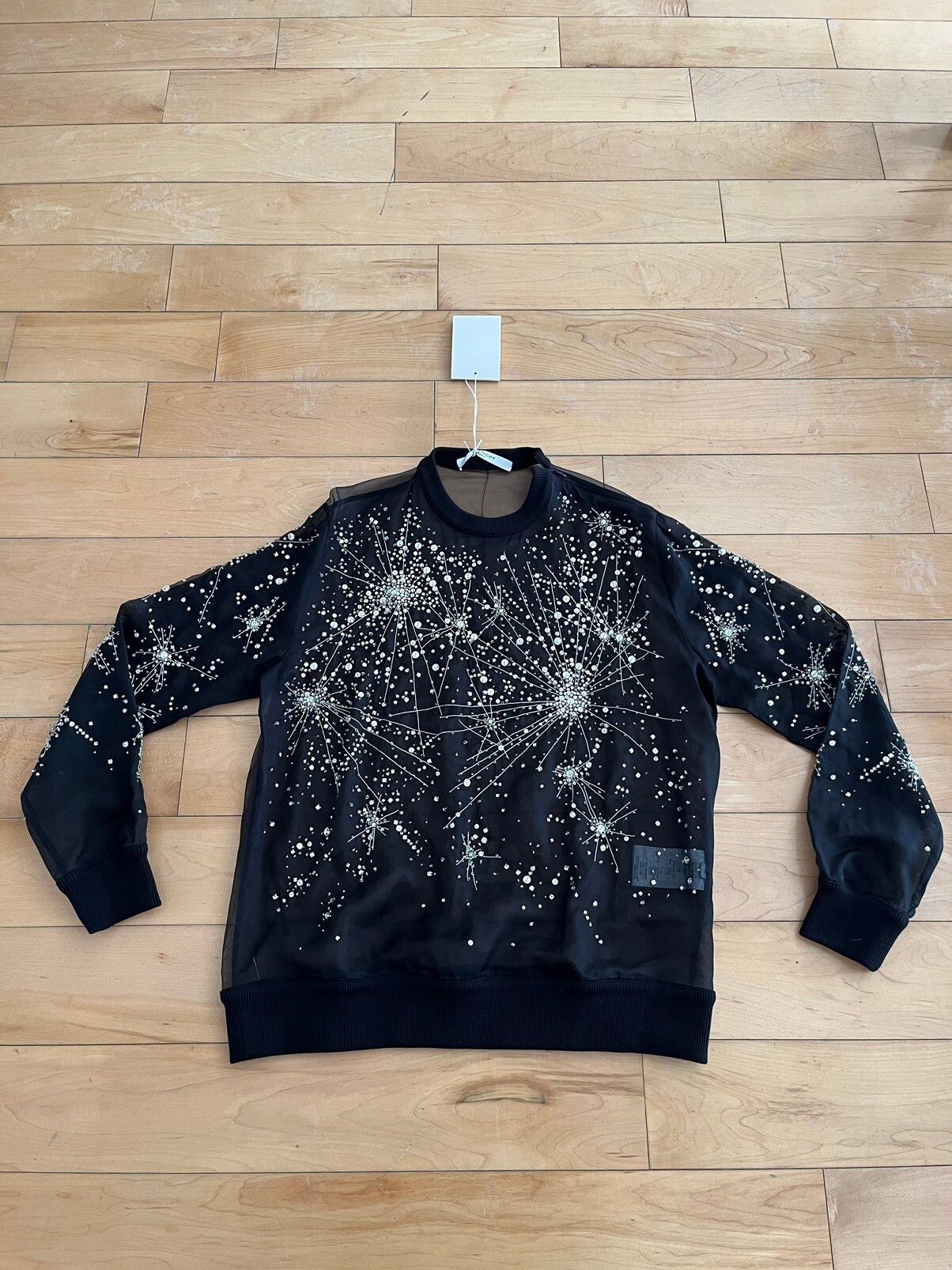 NWT - $5655 FW2016 Givenchy Constelation Silk Pullover - 1
