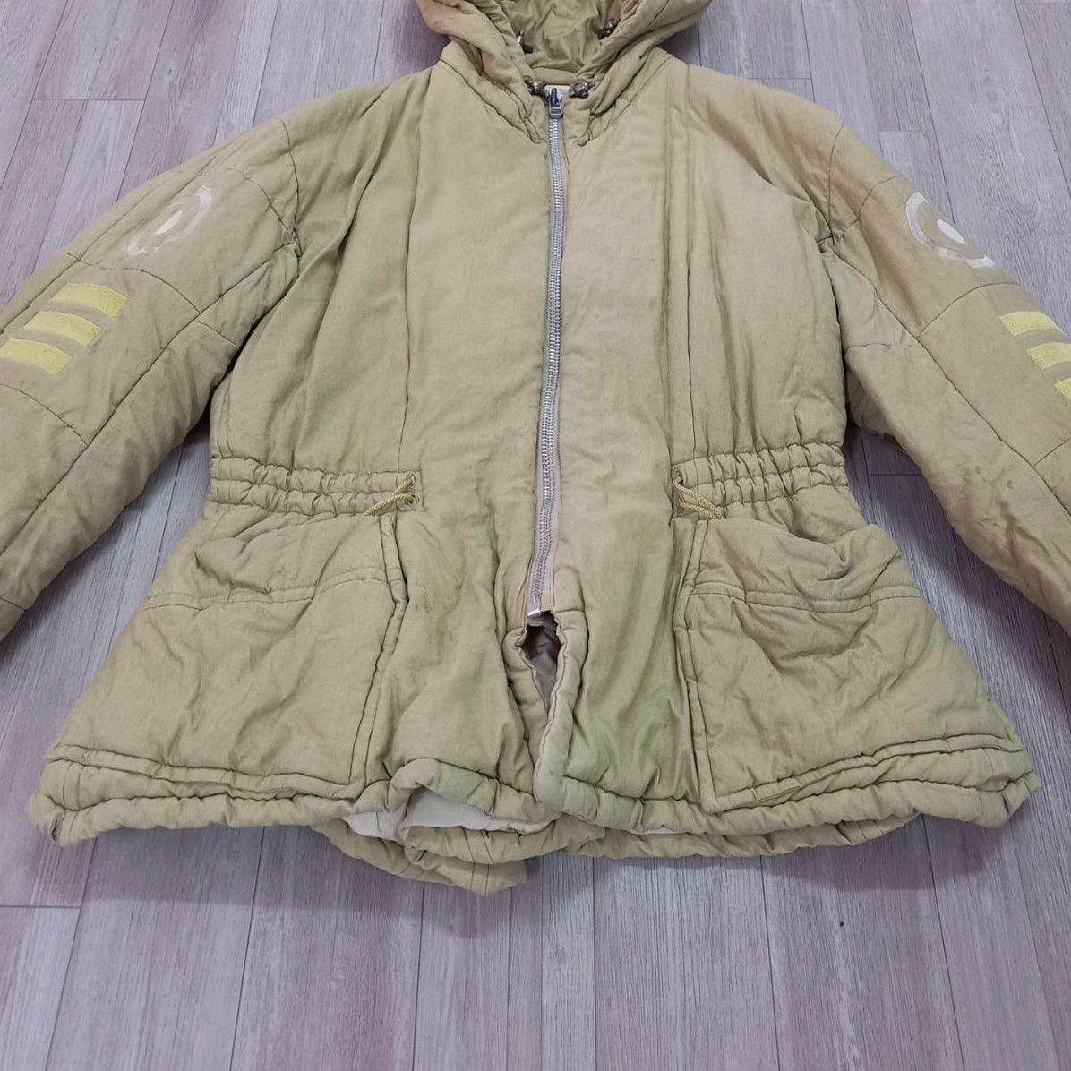 Very Rare - ISSEY MIYAKE AW1991 IRVING HIEROGLYPH Parka Jacket - 10