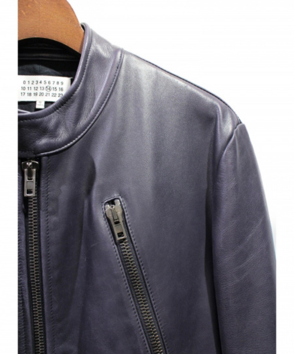 GRAIL! 5 zip leather jacket. Heavyweight. - 2