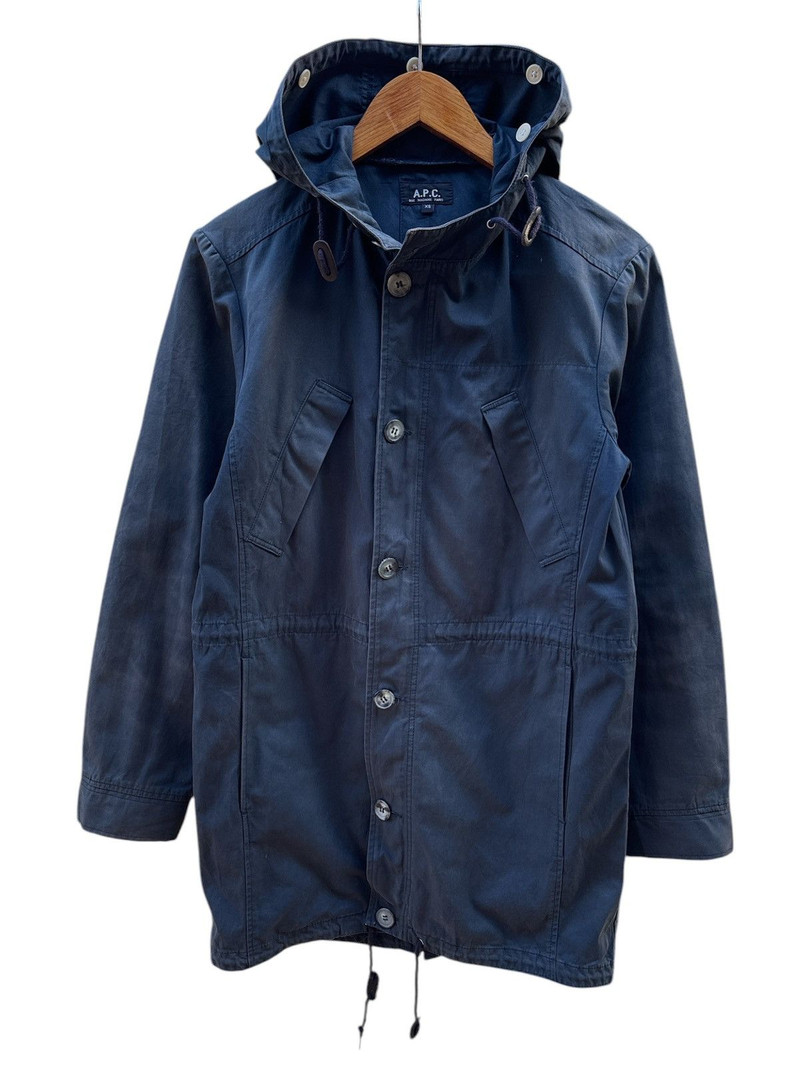 APC Rue Madame Paris Fishtail Parka Hoodie Jacket - 1