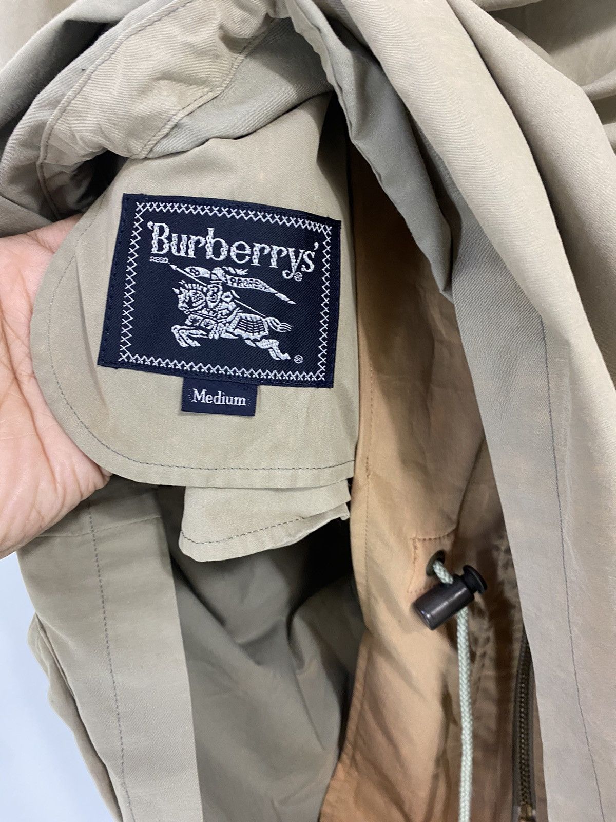 Vintage Burberry Parka Jacket Design Nova Checked - 3