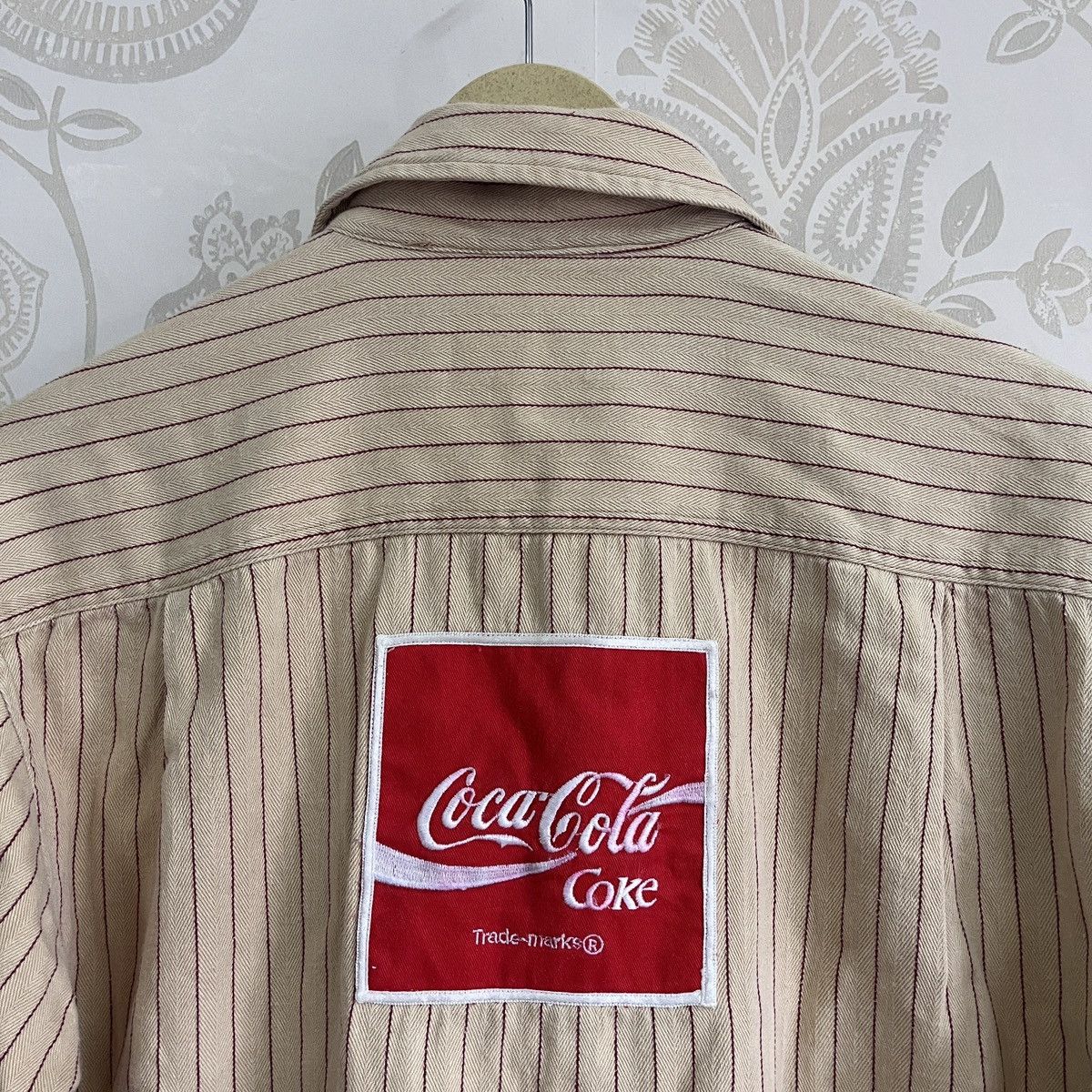 Vintage Coca Cola Hickory Buttons Up Shirt - 21