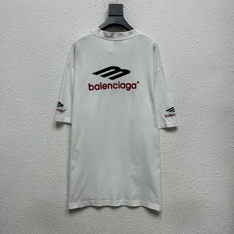Balenciaga 3b embroidered t shirt - 1