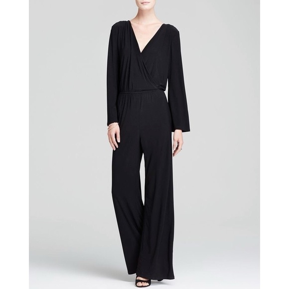 Vintage Havana Black Wide Leg Jumpsuit - 1