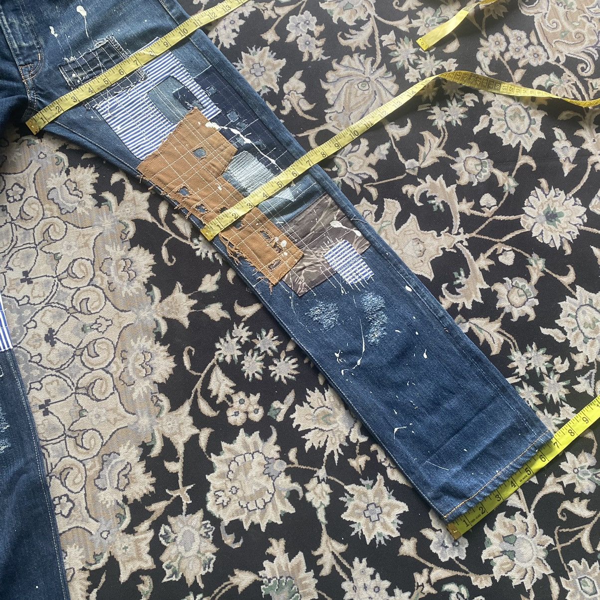 Kapital Boro Sashiko Patchwork Denim Selvedge Reworked Fit - 24