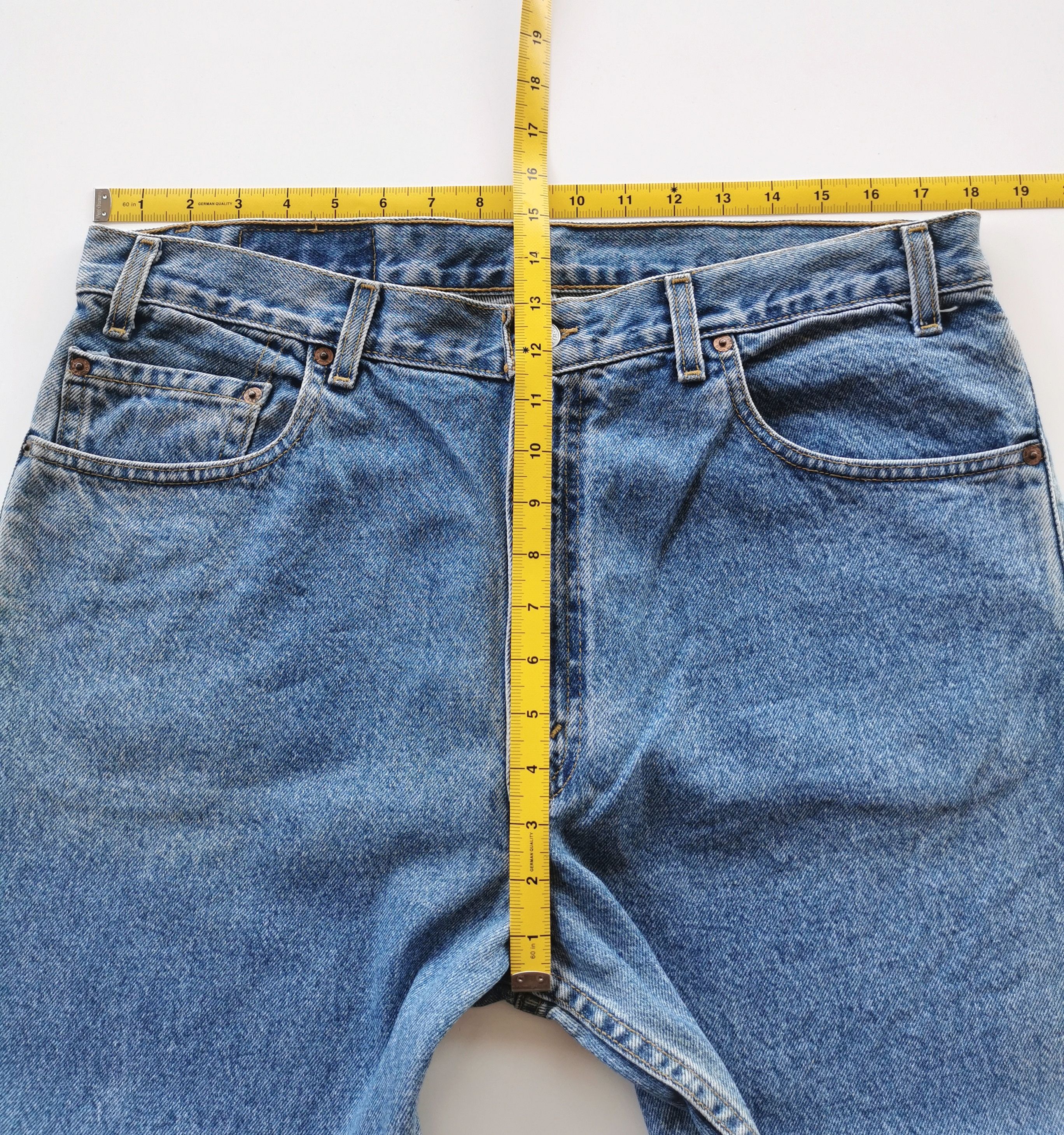 90s Vintage Levis Lot 505 Regular Fit Straight Leg Jeans - 9