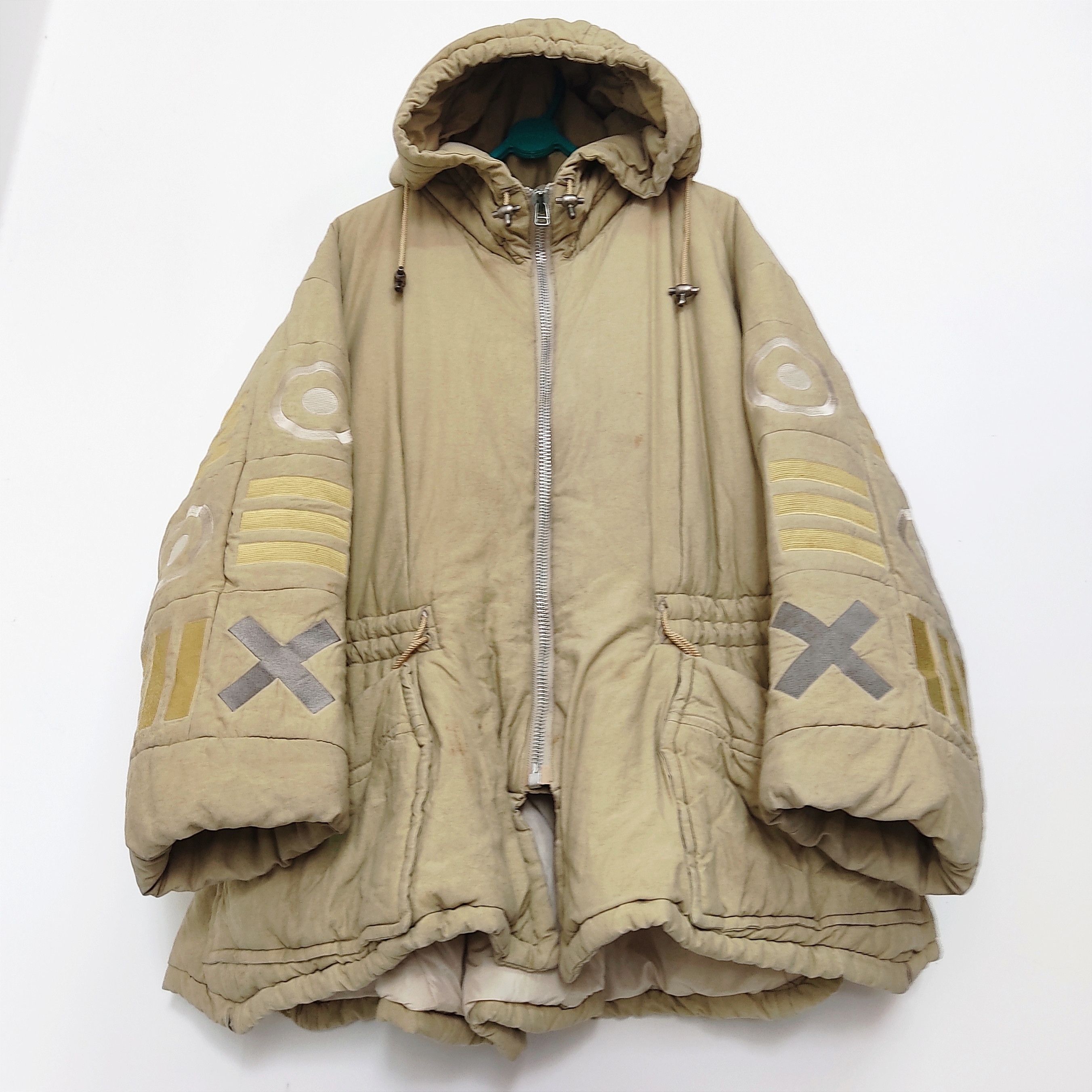 Very Rare - ISSEY MIYAKE AW1991 IRVING HIEROGLYPH Parka Jacket - 4