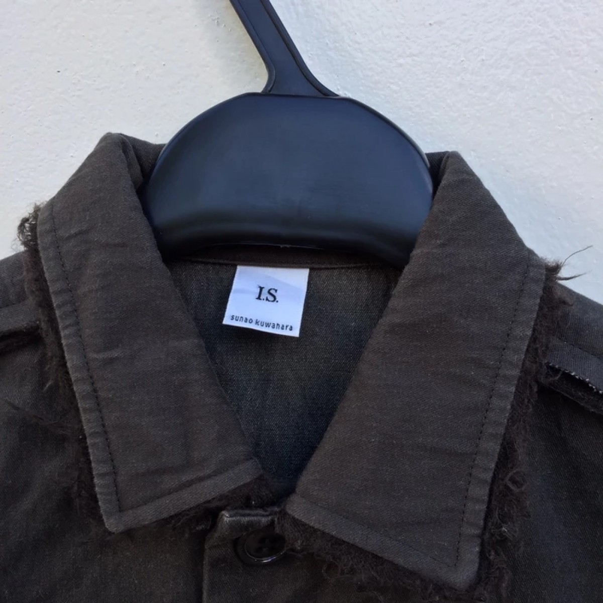 Issey Miyake - Vintage I.S Sunao Kuwahara Raw Cut Design Jacket - 3