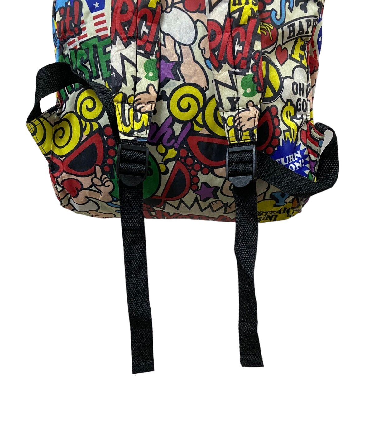 Vtg🔥Hysteric Mini All Over Print Characters 2 Way Backpack - 8