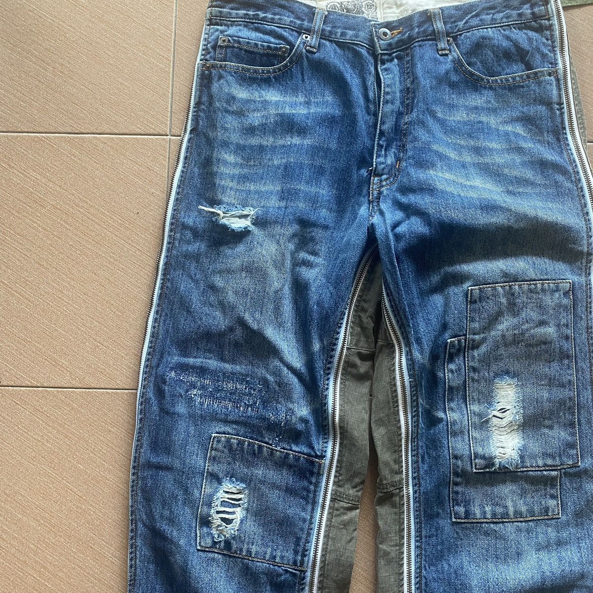 Designer - CUSTOMADE ZIPPER JEANS - 3