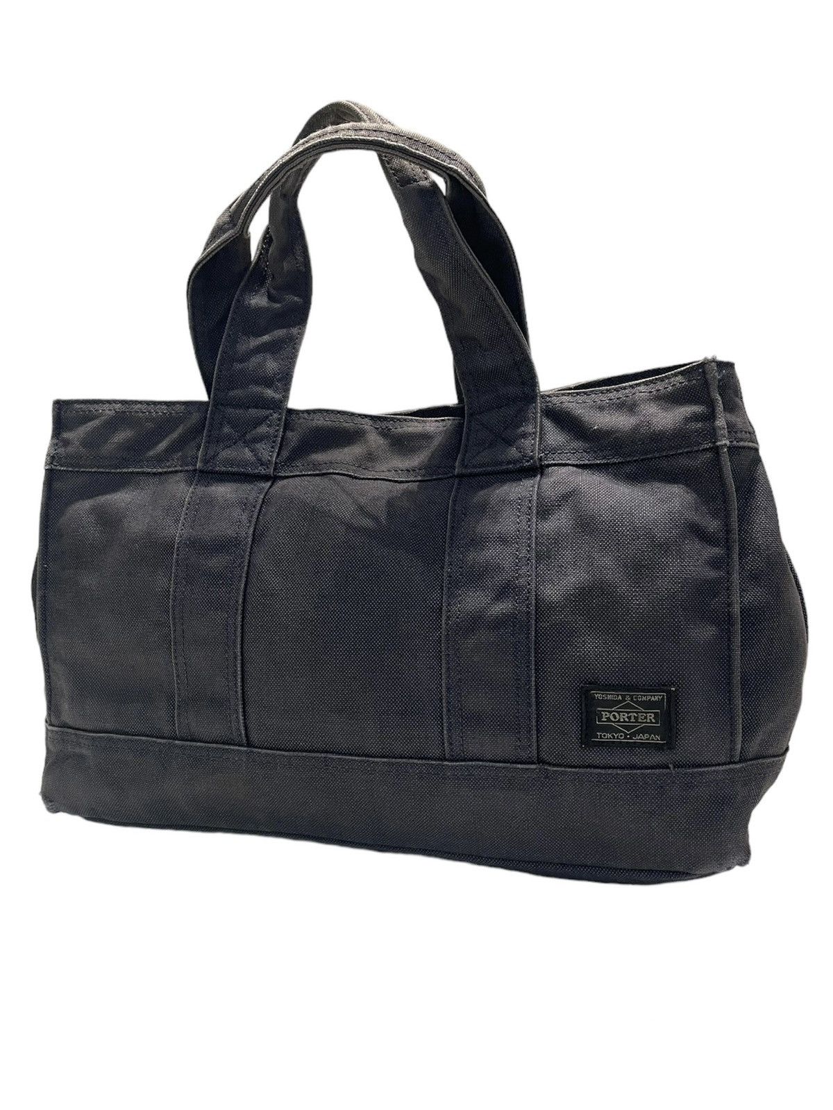 Porter Made In Japan Black Denim Tote Bag Denim Material - 1