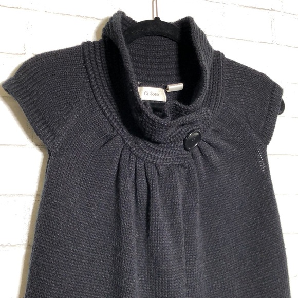 Ci Sono Chunky Knit Sleeveless Sweater - 3