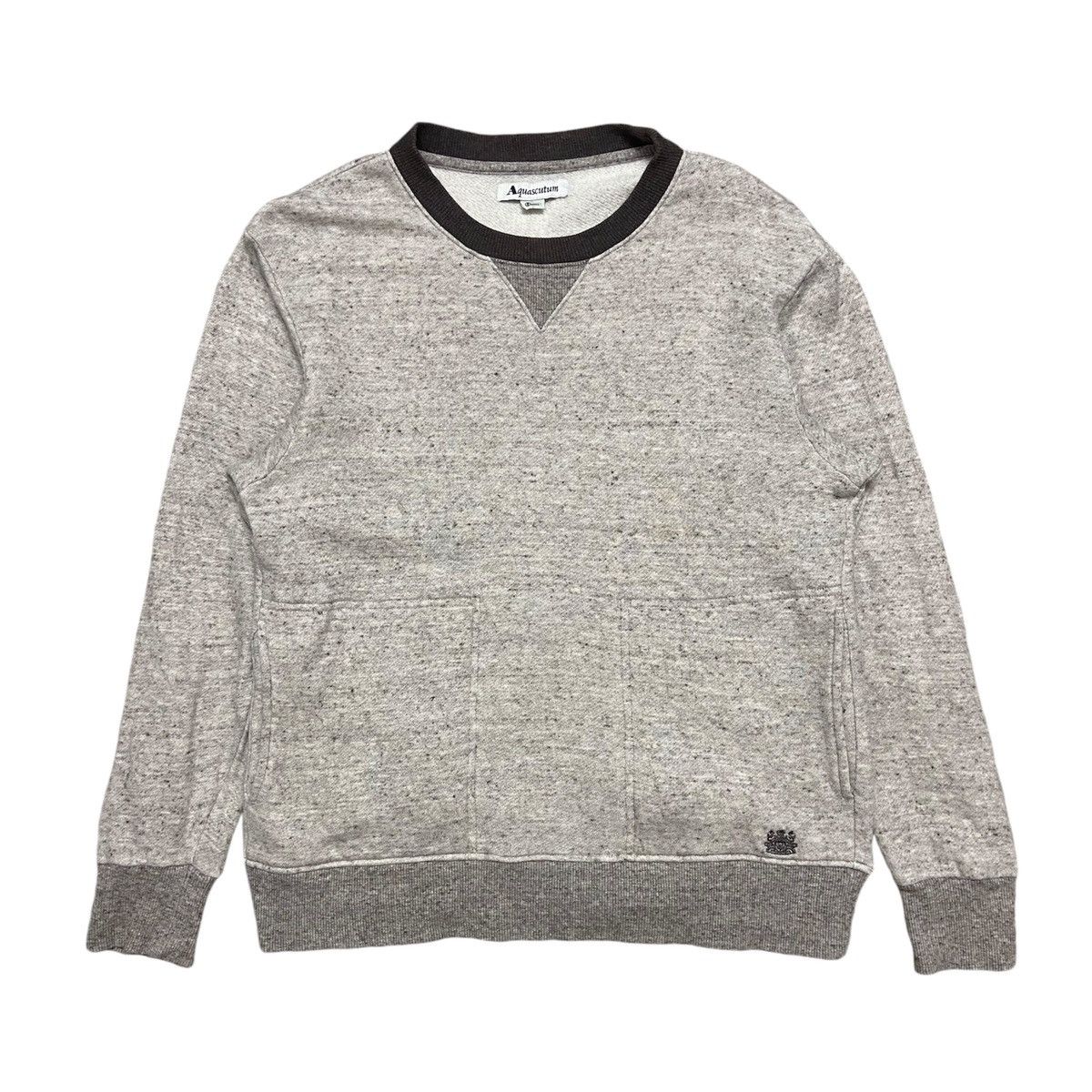 Aquascutum Crewneck Pullover Sweatshirt - 1