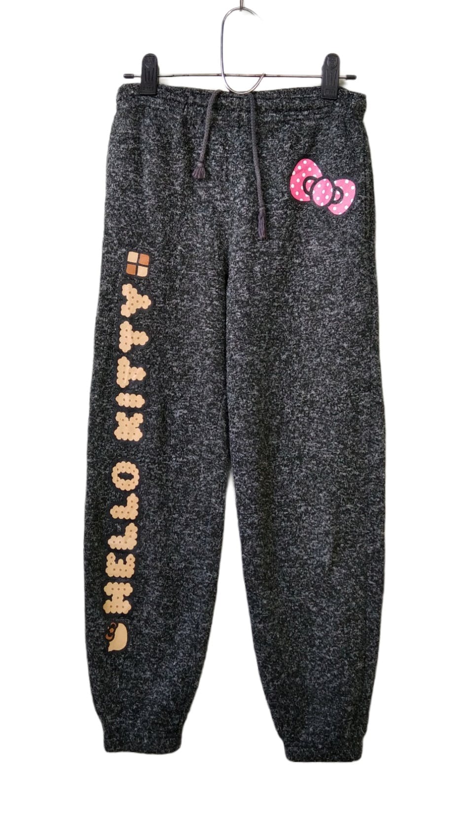 Japanese Brand - Very Nice!! Hello Kitty Fleece Jogger Pant/M size. - 1