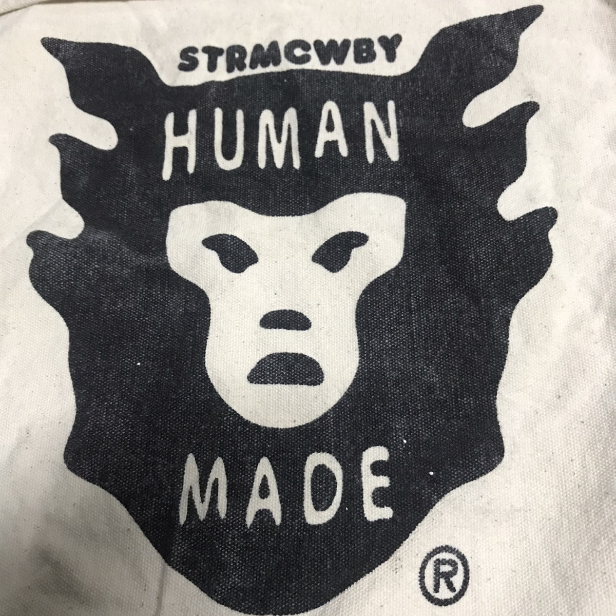 Human made heart logo tote bag - 4