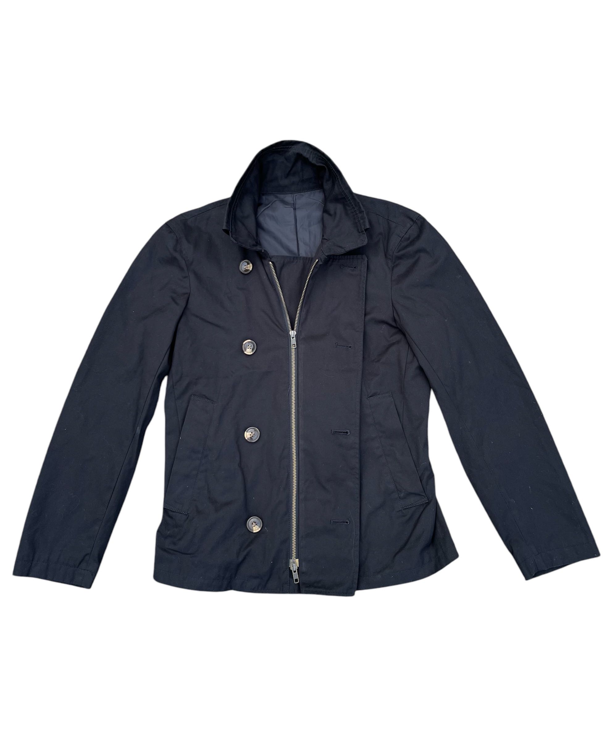 Tete homme by issey miyake double breasted peacoat jacket - 2