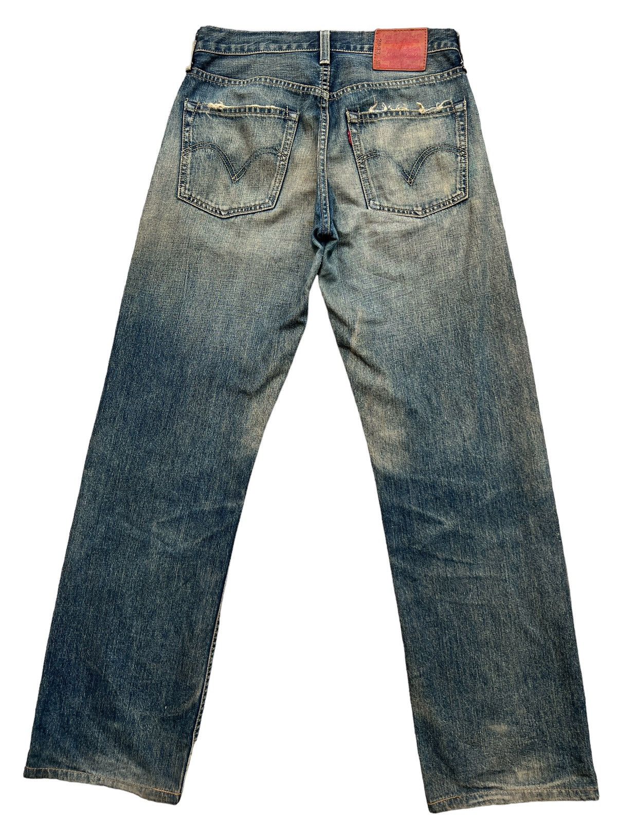 Vintage Levi’s 503 Distressed Rusty Denim Jeans 30x32 - 3