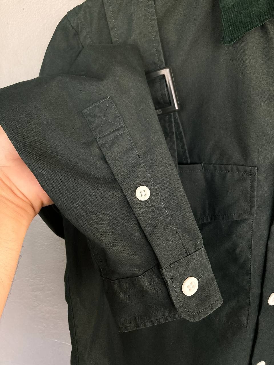 AW18 Kim Jones x GU Military Strap Buttoned Shirt - 7