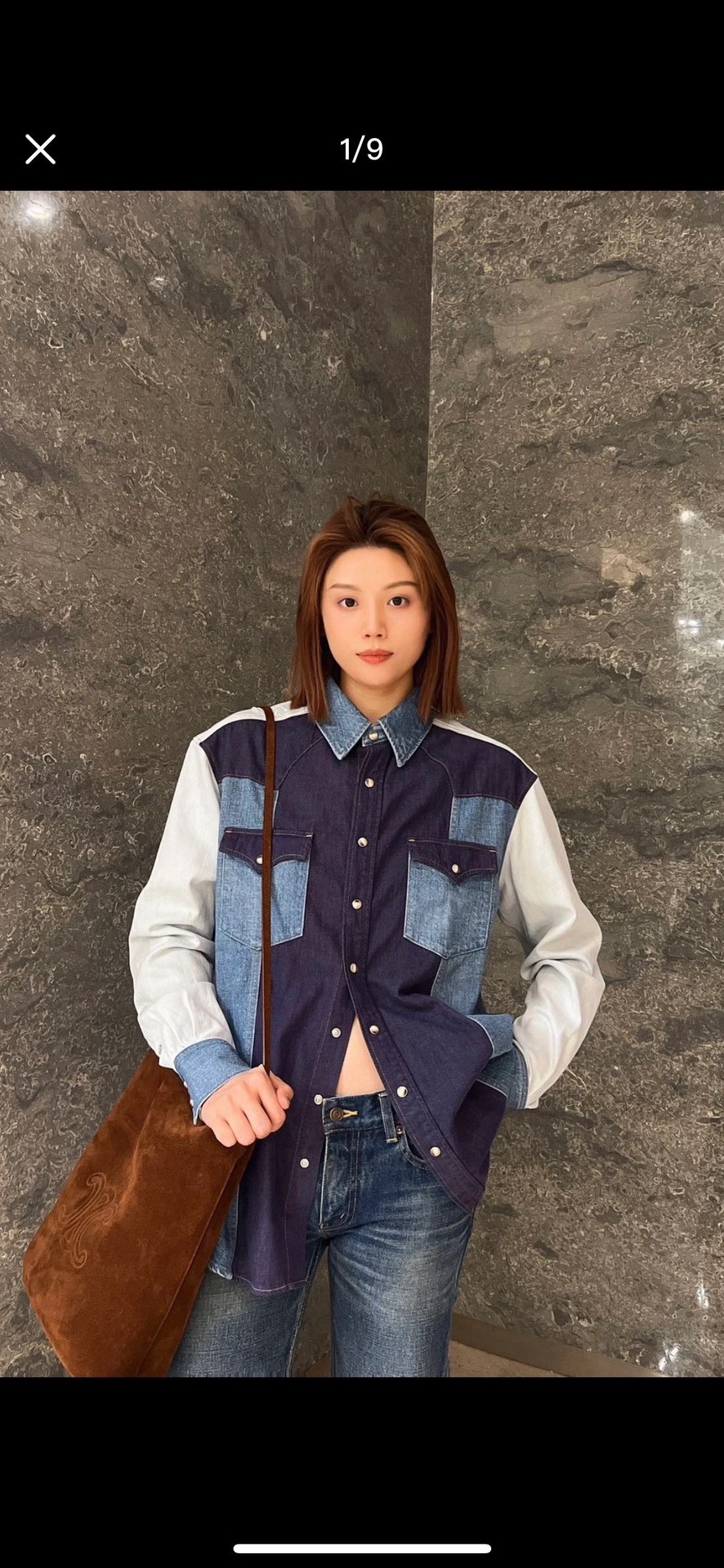CELINE men's denim jacket - 8