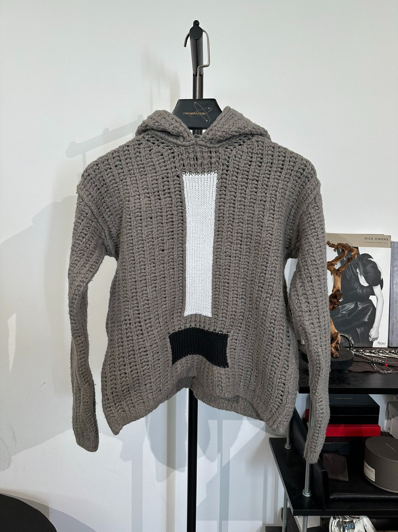 Boris Bidjan Saberi Knitted Hoodie - 1
