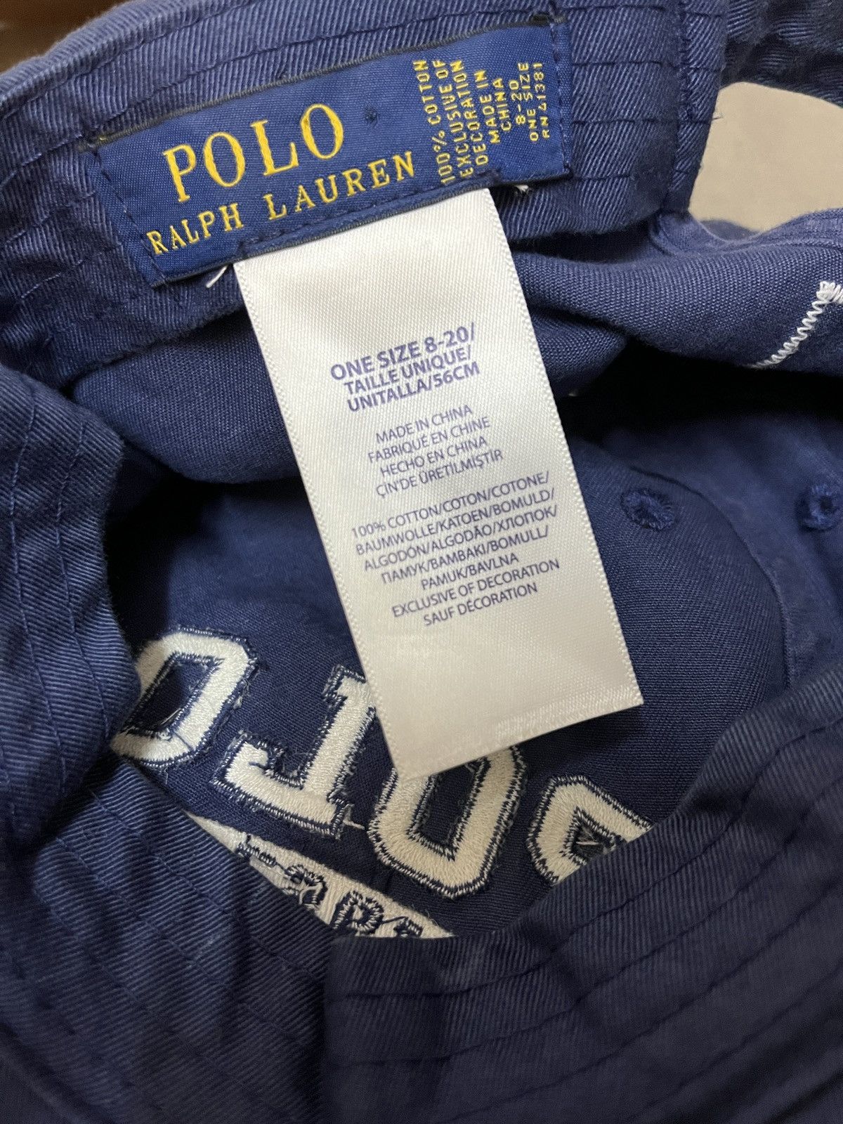 Polo Ralph Lauren Baseball Hat USA - 4