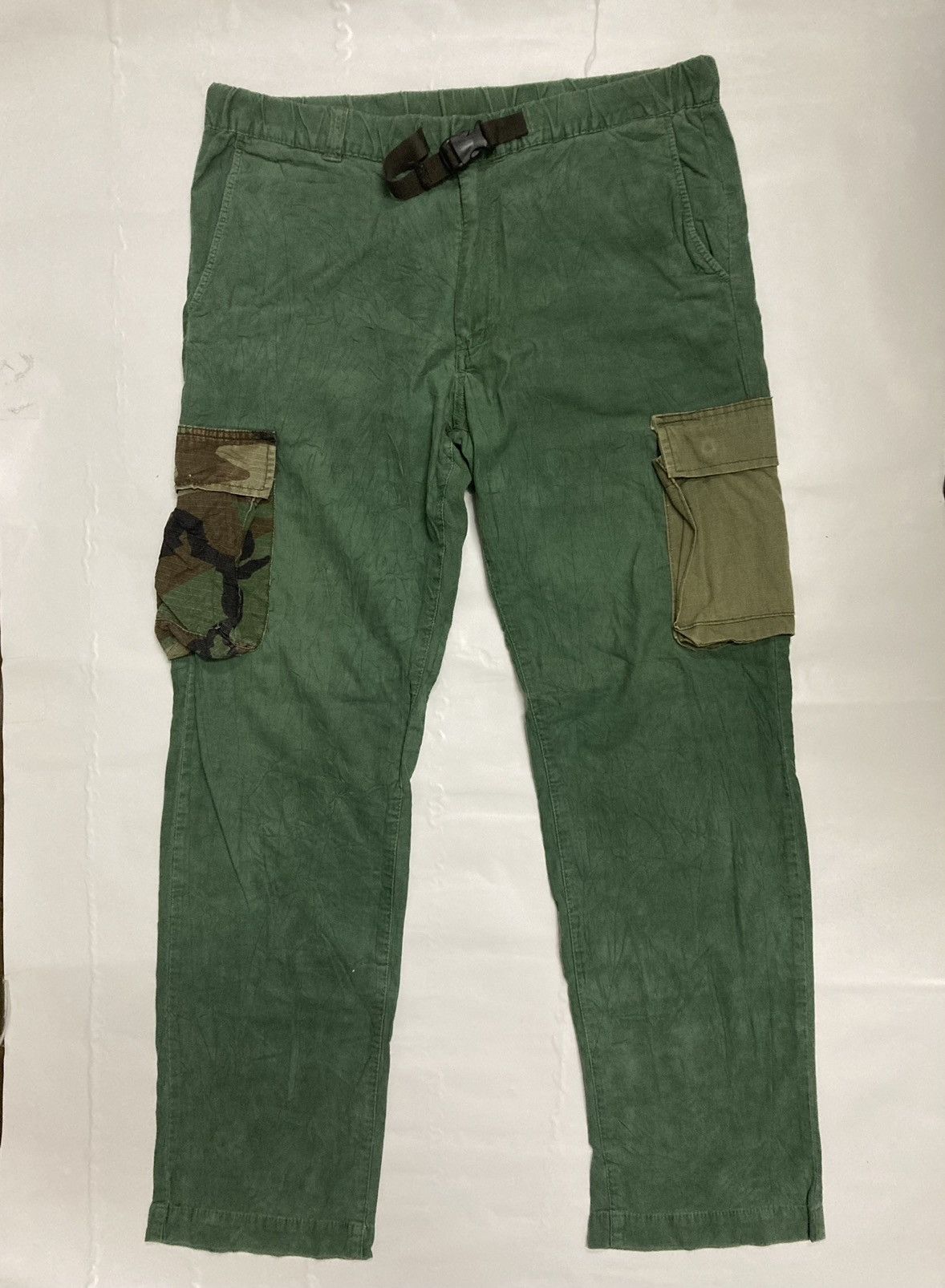 Uniqlo Custom Cargo Army Pocket Corduroy Pants - 2