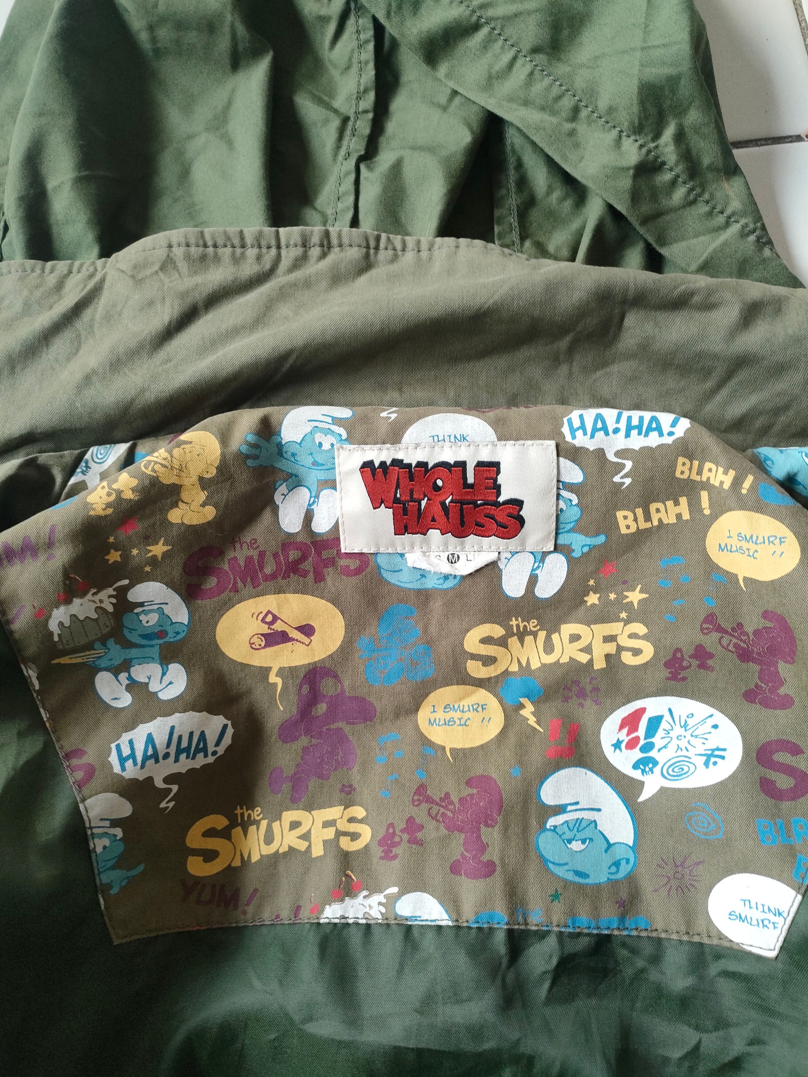 Movie - Whole Hauss The Smurfs Cartoon Military Style Jacket - 14