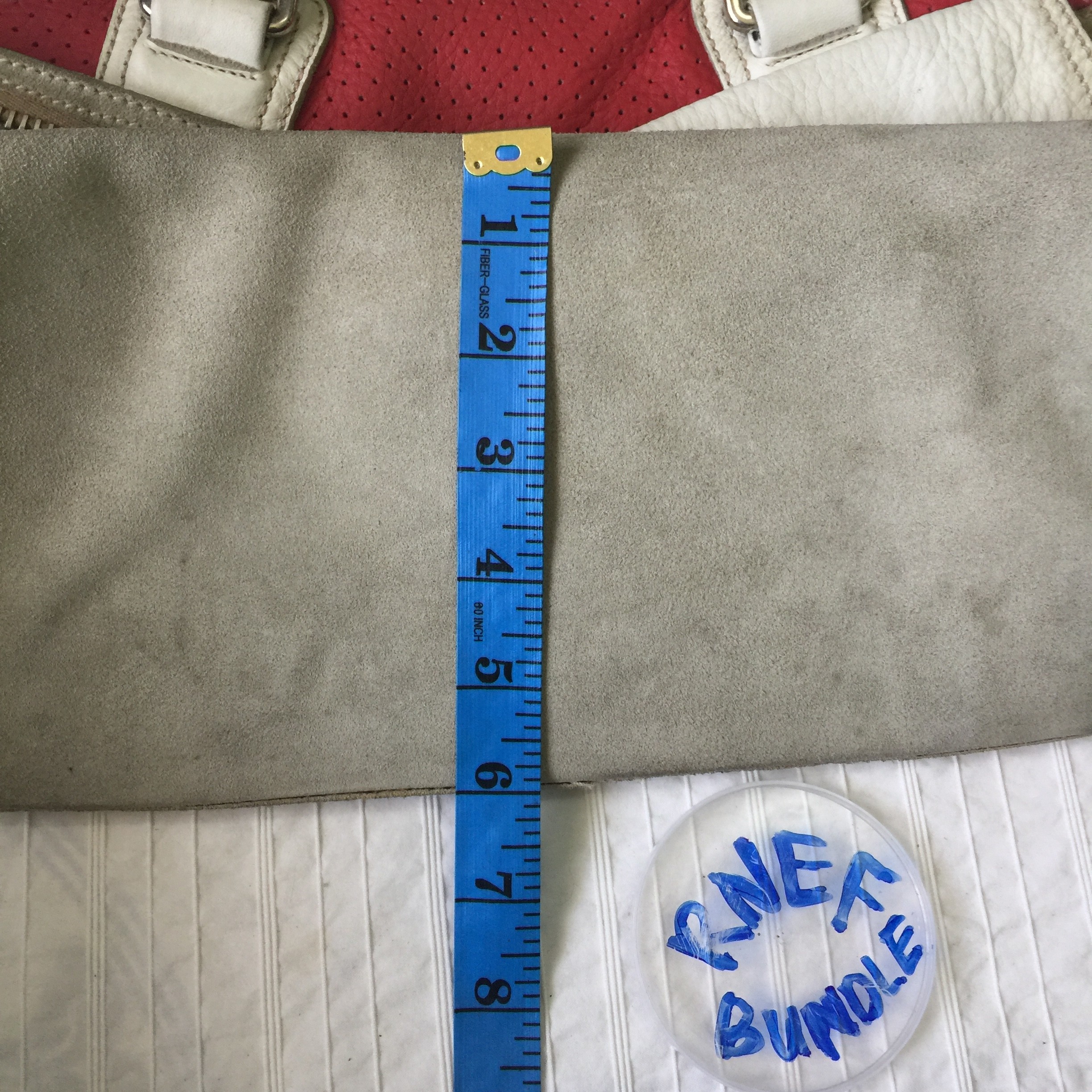 Leather prada bag - 18