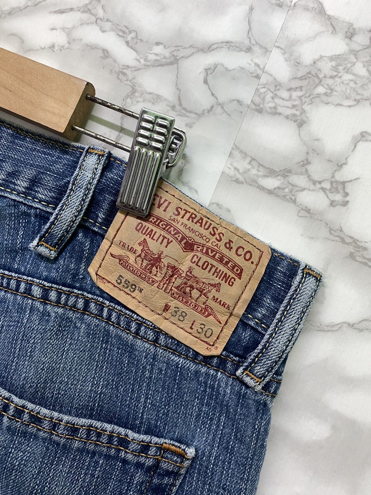 🔥steals🔥Levi's 559 Relaxed Straight Denim- L20 - 15