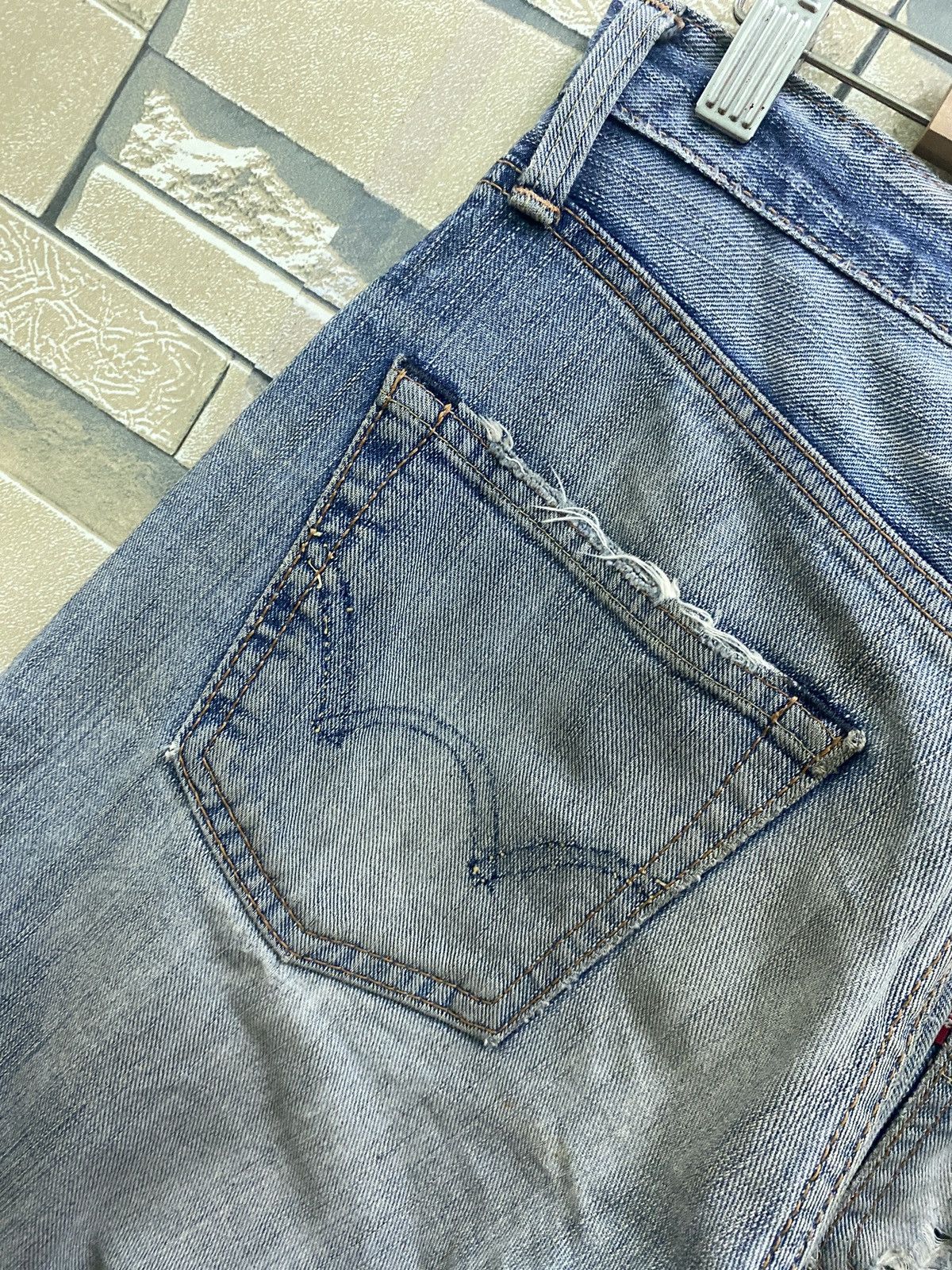 Vintage EDWIN Extra Extreme Thrashed Denim - 14