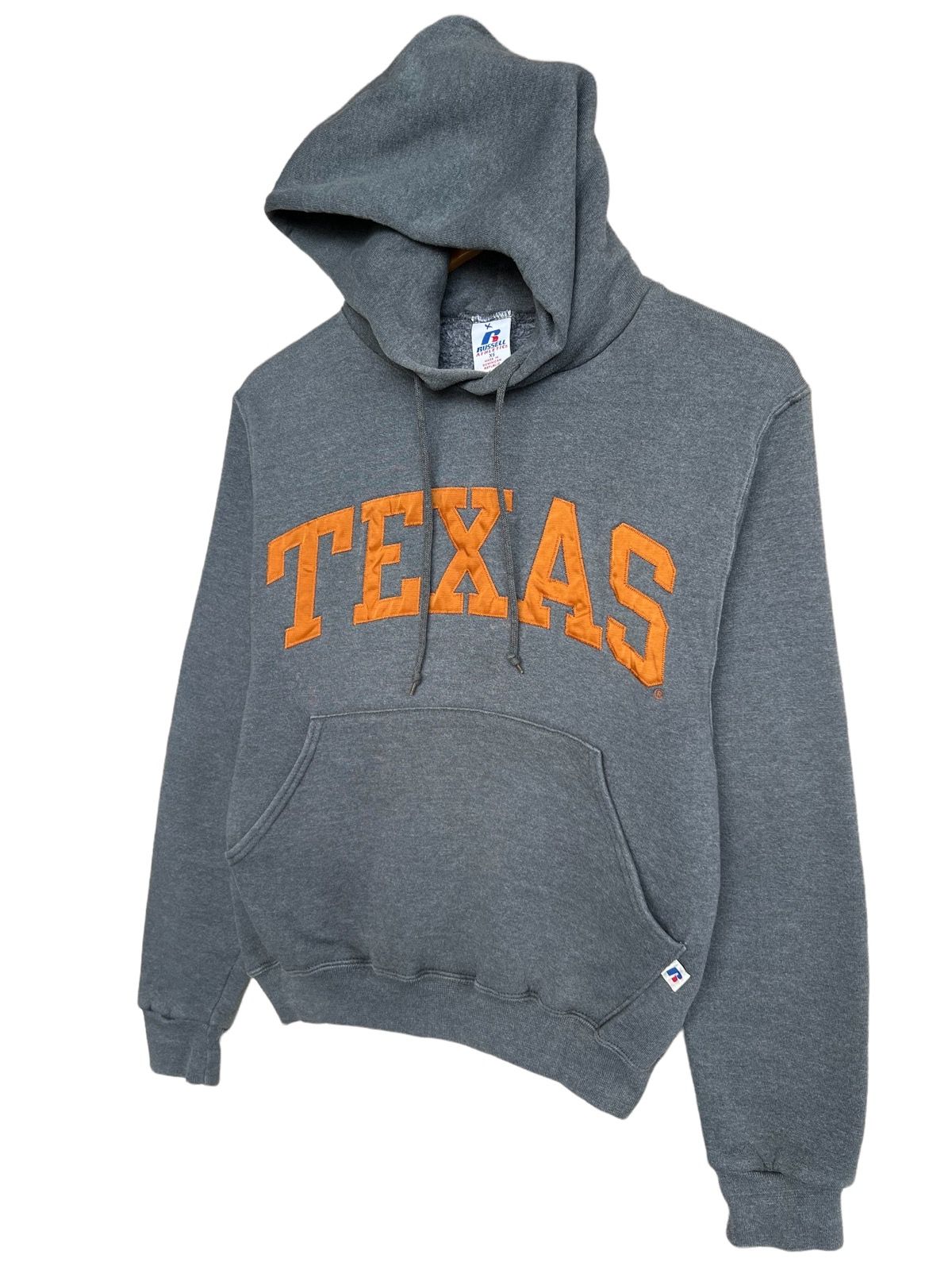 Vintage Russell Texas Spellout Hoodie University State - 2