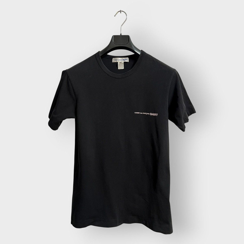ARCHIVAL! 2010s Comme Des Garçons Shirt Side Logo Tee (M) - 1