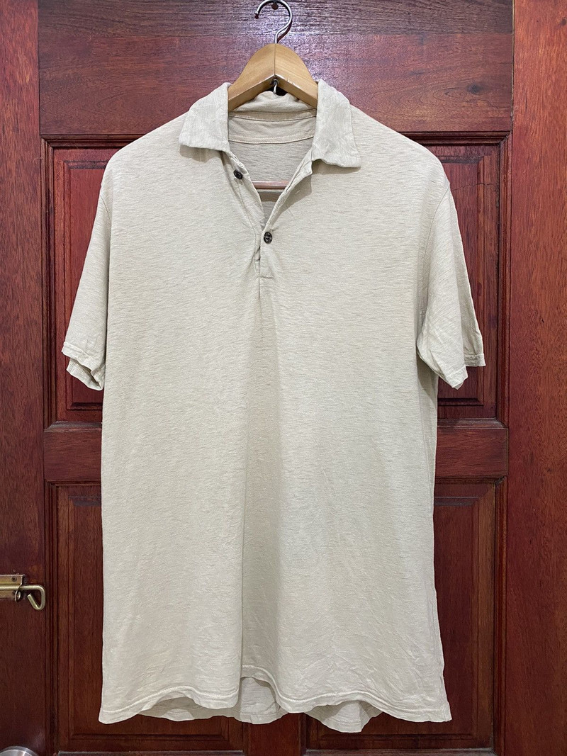 Kapital Polo Cream Tshirt Made Japan - 1