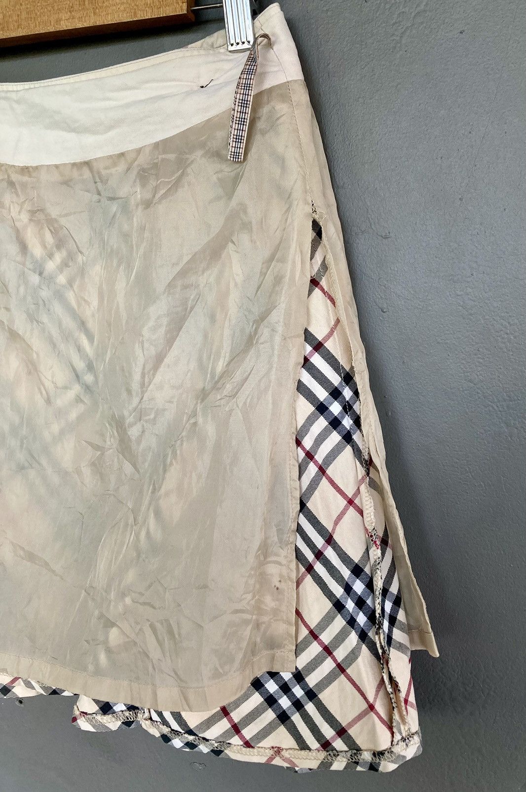 Vintage Burberry Plaid High waist Skirt - 10