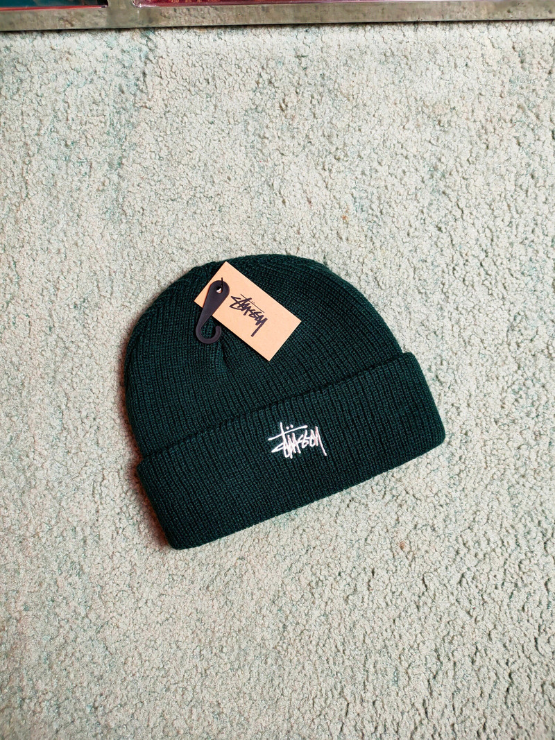 Vintage - STUSSY BASIC CUFF BEANIE - 1