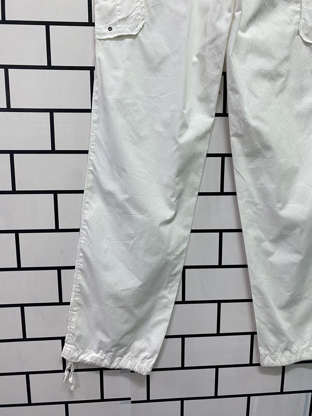 Cargo Multipocket White J.CREW Parachute Light Pants - 16