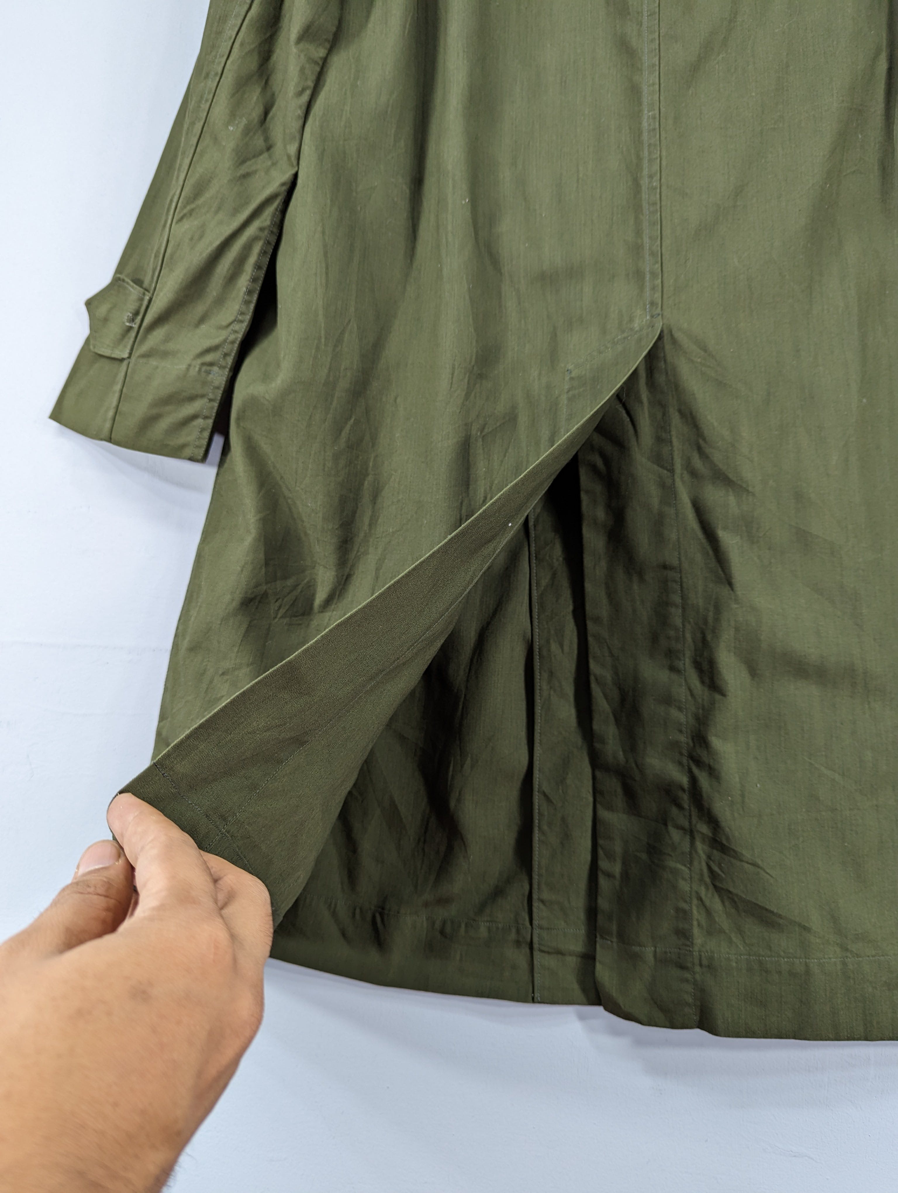 🔥RARE🔥45rpm Green Army Parka Hooded Jacket - 12