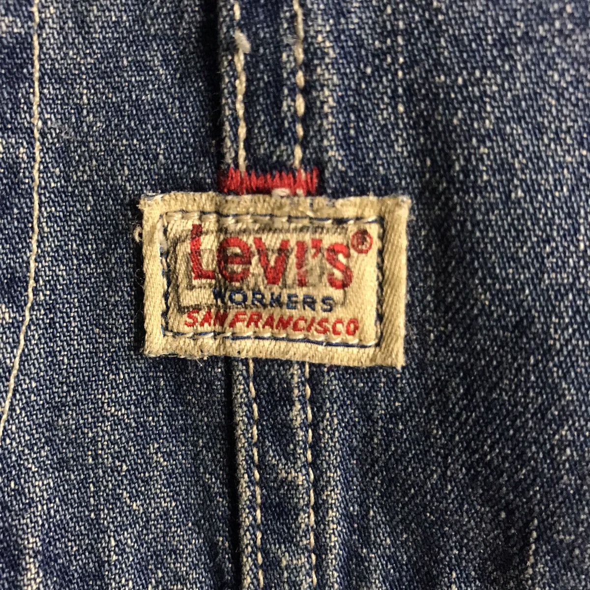 Vintage Levi’s 70742-20 blanket coverall jacket 38 - 6