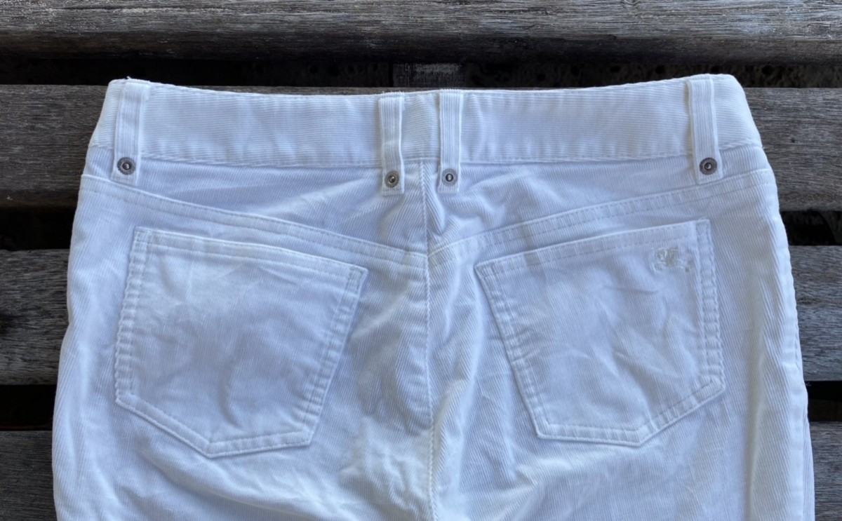 Burberry London Denim Corduroy Pants Made in Japan - 7