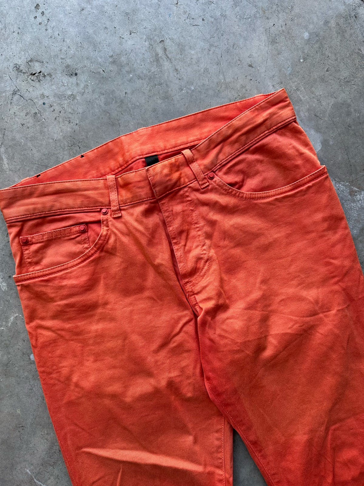 Balenciaga Orange Pants - 2