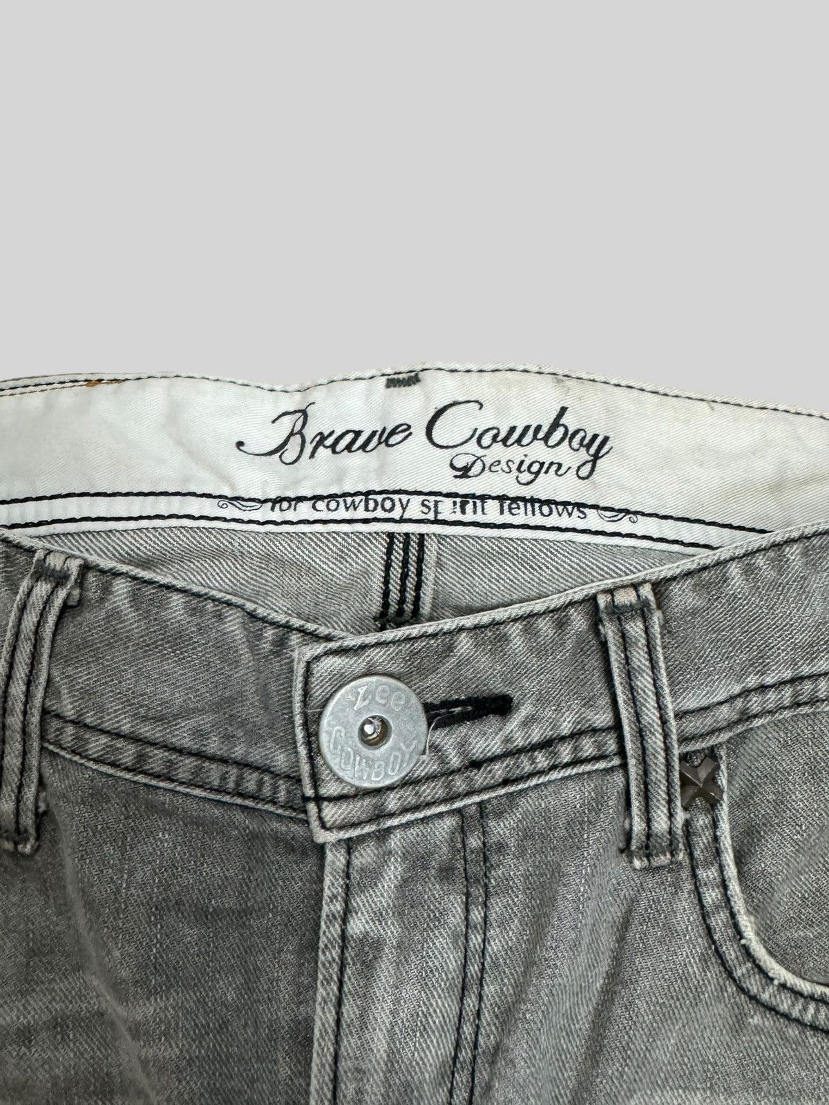 Vintage - LEE BRAVE COWBOY TWISTED LEG BUCKLE DENIM - 7