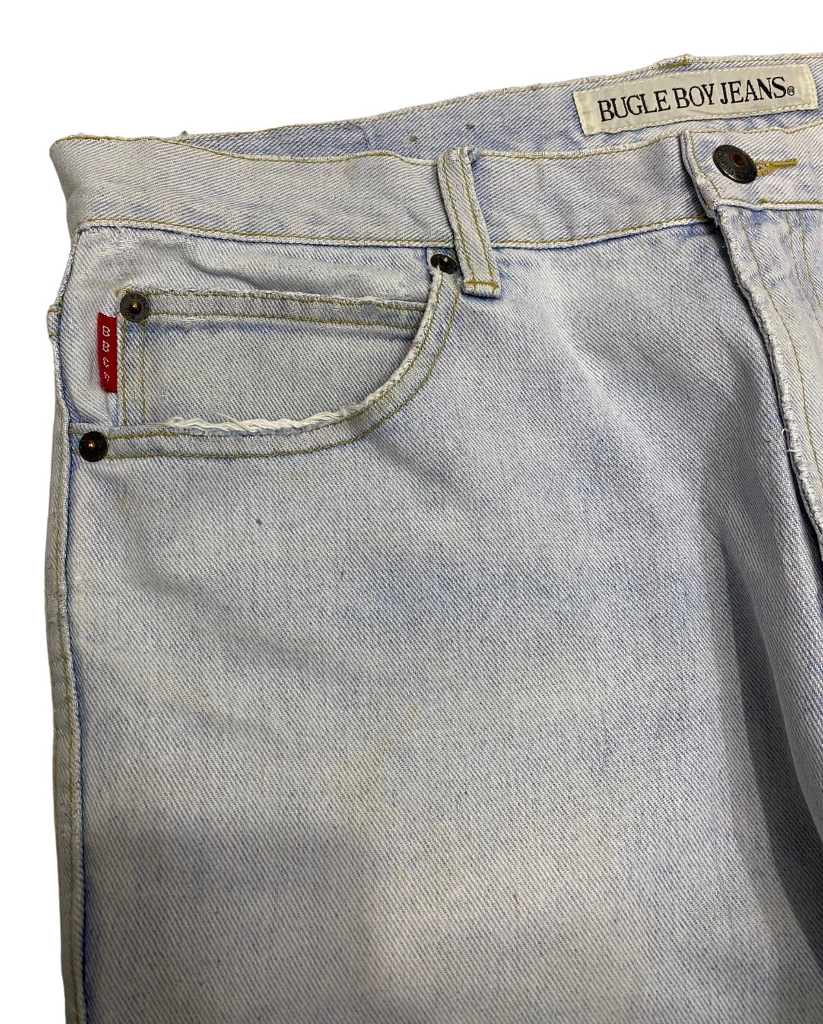 Archival Clothing - 🔥BUGLE BOY JEANS DISTRESSED DENIM BAGGY JEANS - 9