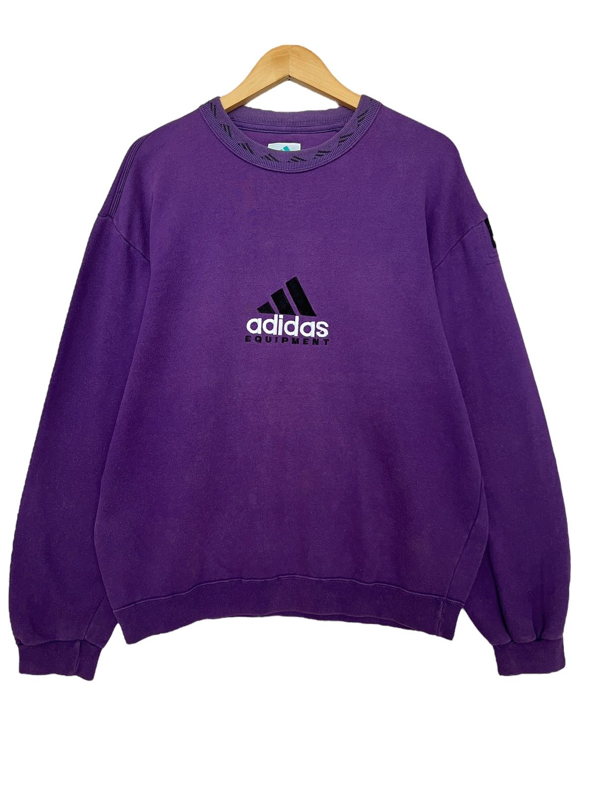 RARE‼️Vintage 90s Adidas Equipment Sweatshirt Sweatshirt - 1