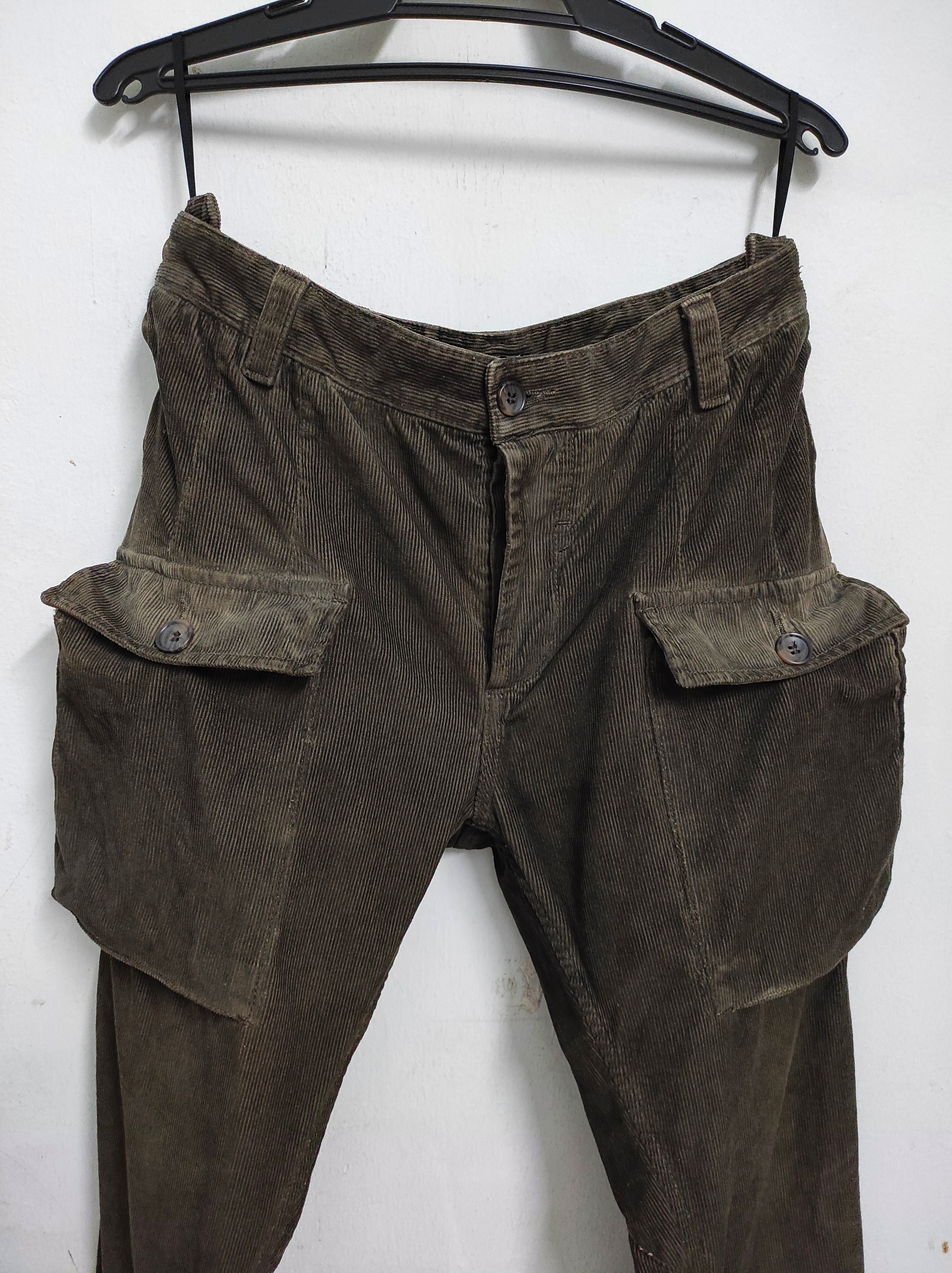 AW2003 Dolce and Gabbana pocket cargo military pants - 7