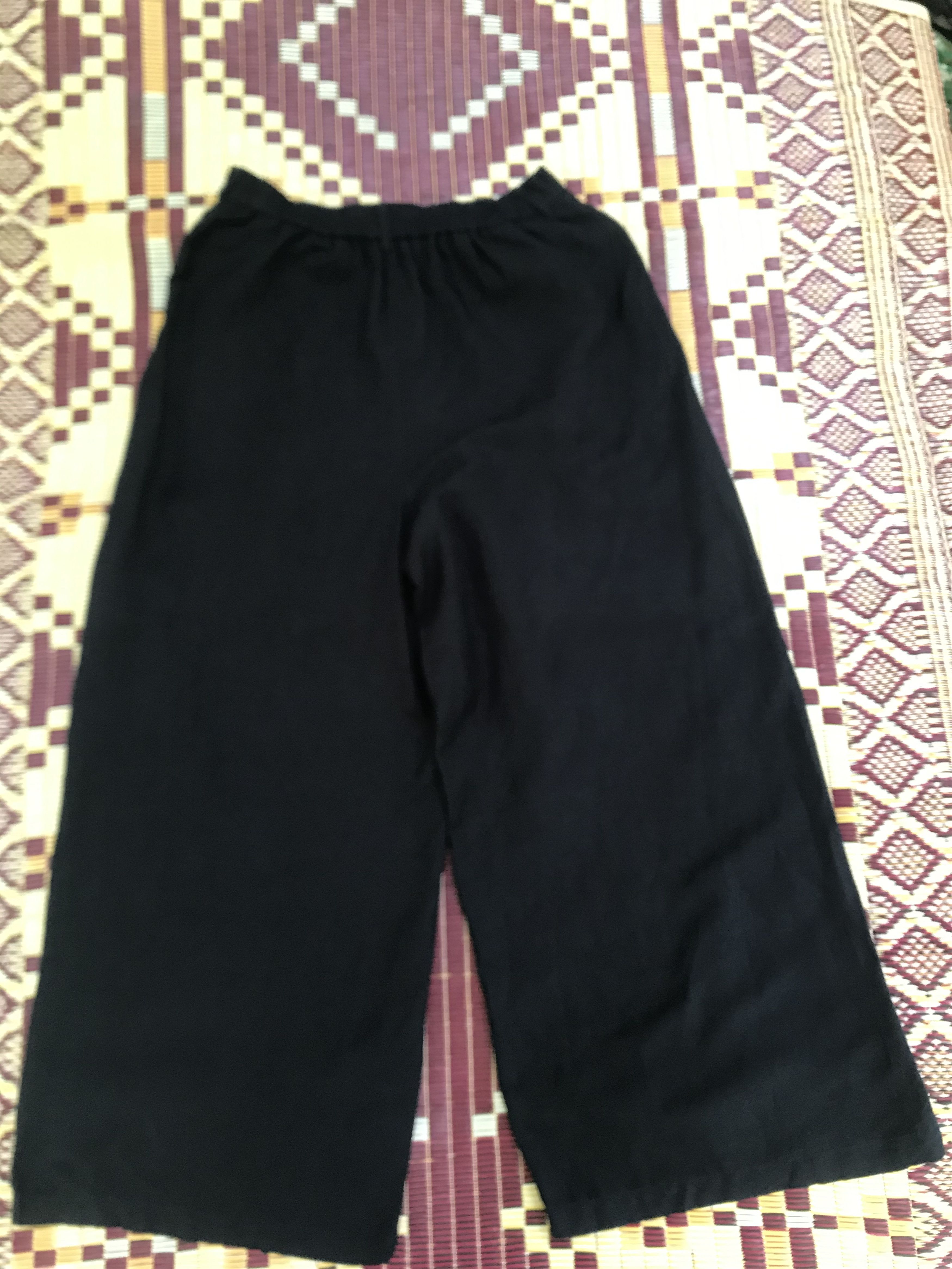 Japanese Brand - G.U High Waist Baggy Pants - 2