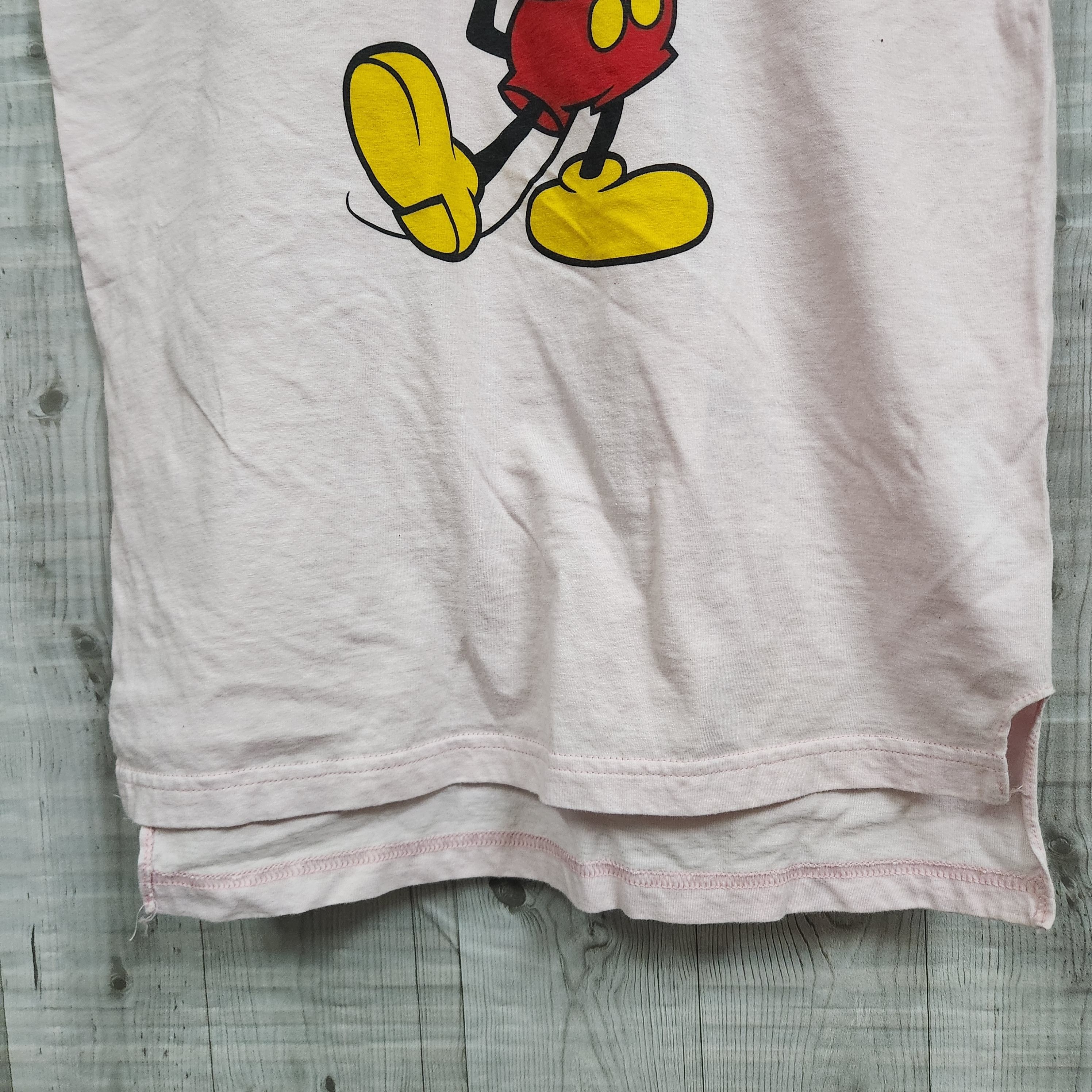 Vintage Mickey Mouse Jerzees Sleeveless Made In USA - 11